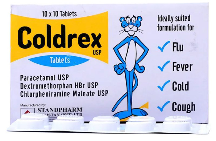 Coldrex Tablets for Flu
