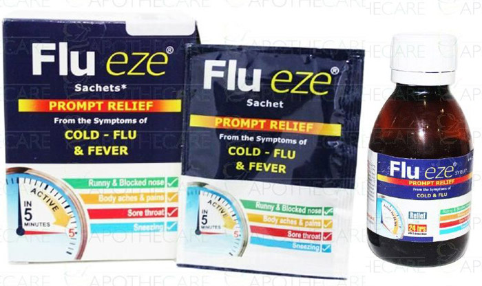 Flu Eze Sachet and Syrup